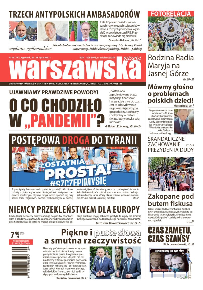 Warszawska Gazeta 29/2022