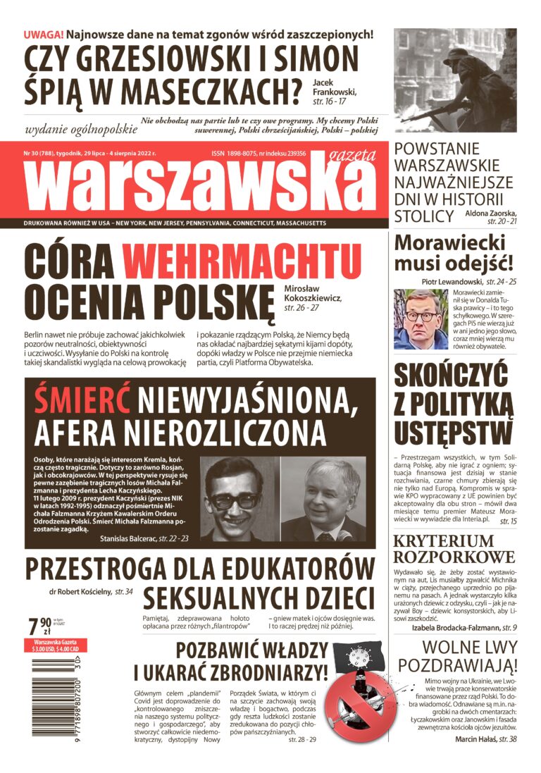 Warszawska Gazeta 30/2022