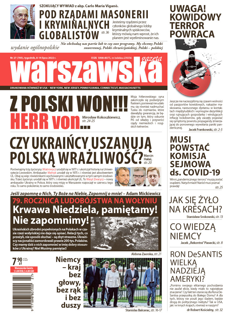 Warszawska Gazeta 27/2022