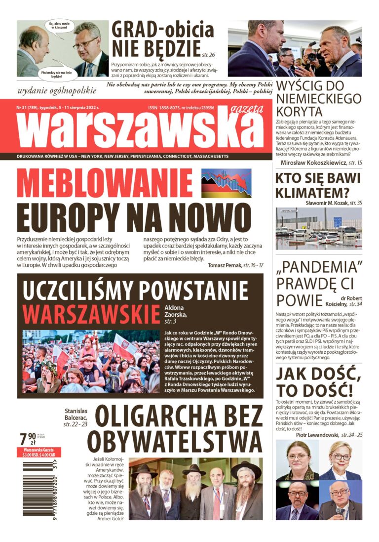 Warszawska Gazeta 31/2022